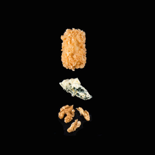 Croquetas de queso azul y nueces sin gluten
