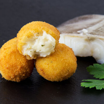 Croqueta de bacalao