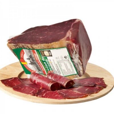 Cecina curada pulida pieza