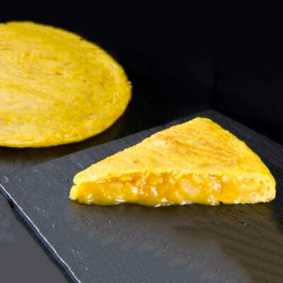 Tortilla de patata sin cebolla