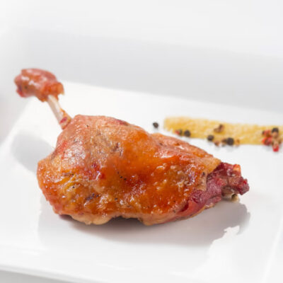 Muslo de pato en confit