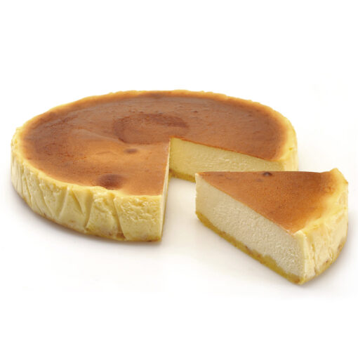 Tarta de queso con base de sobao