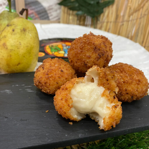 Croquetas de queso brie y pera