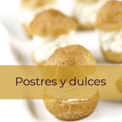 Postres y dulces